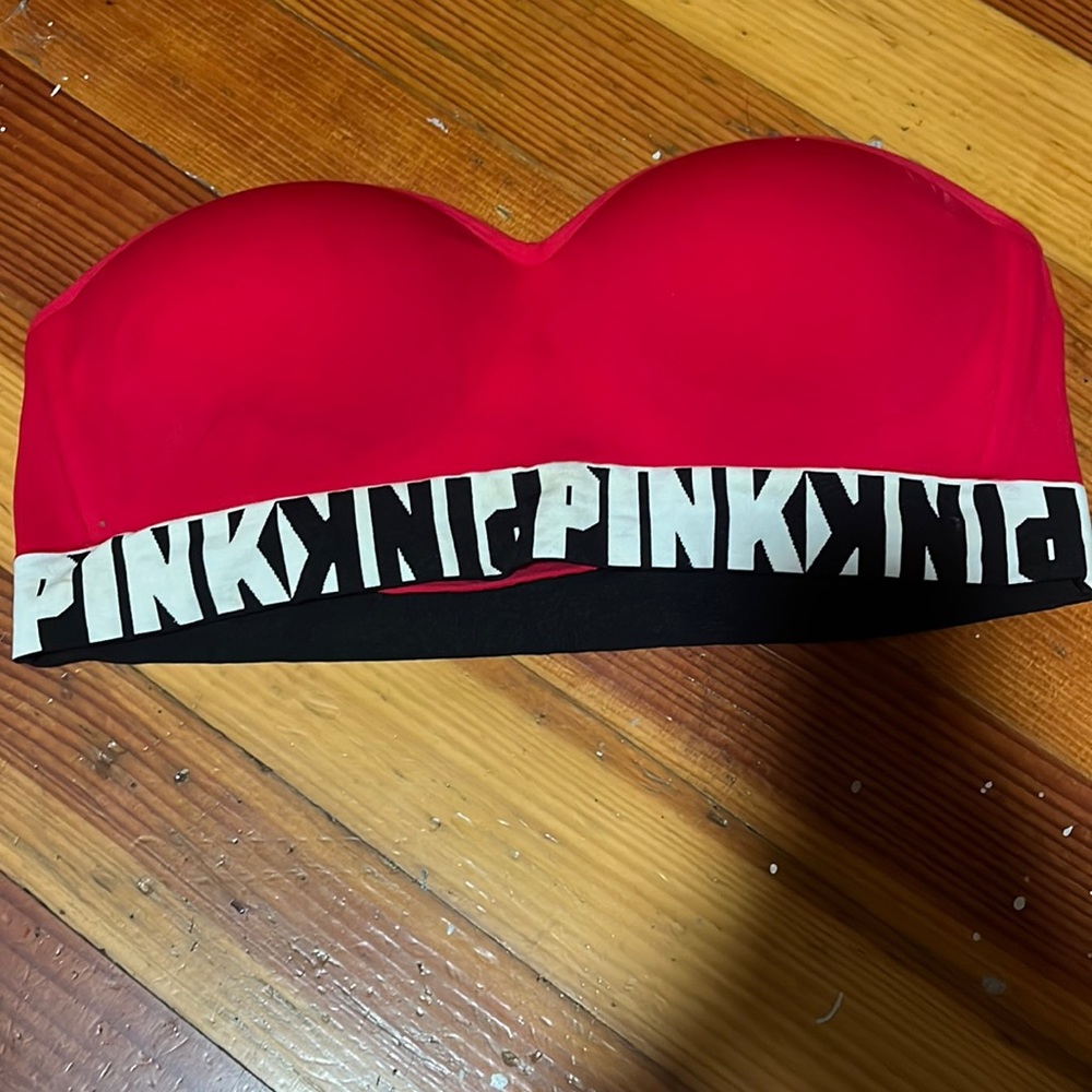 Super cute pink brand Bandu push up bra